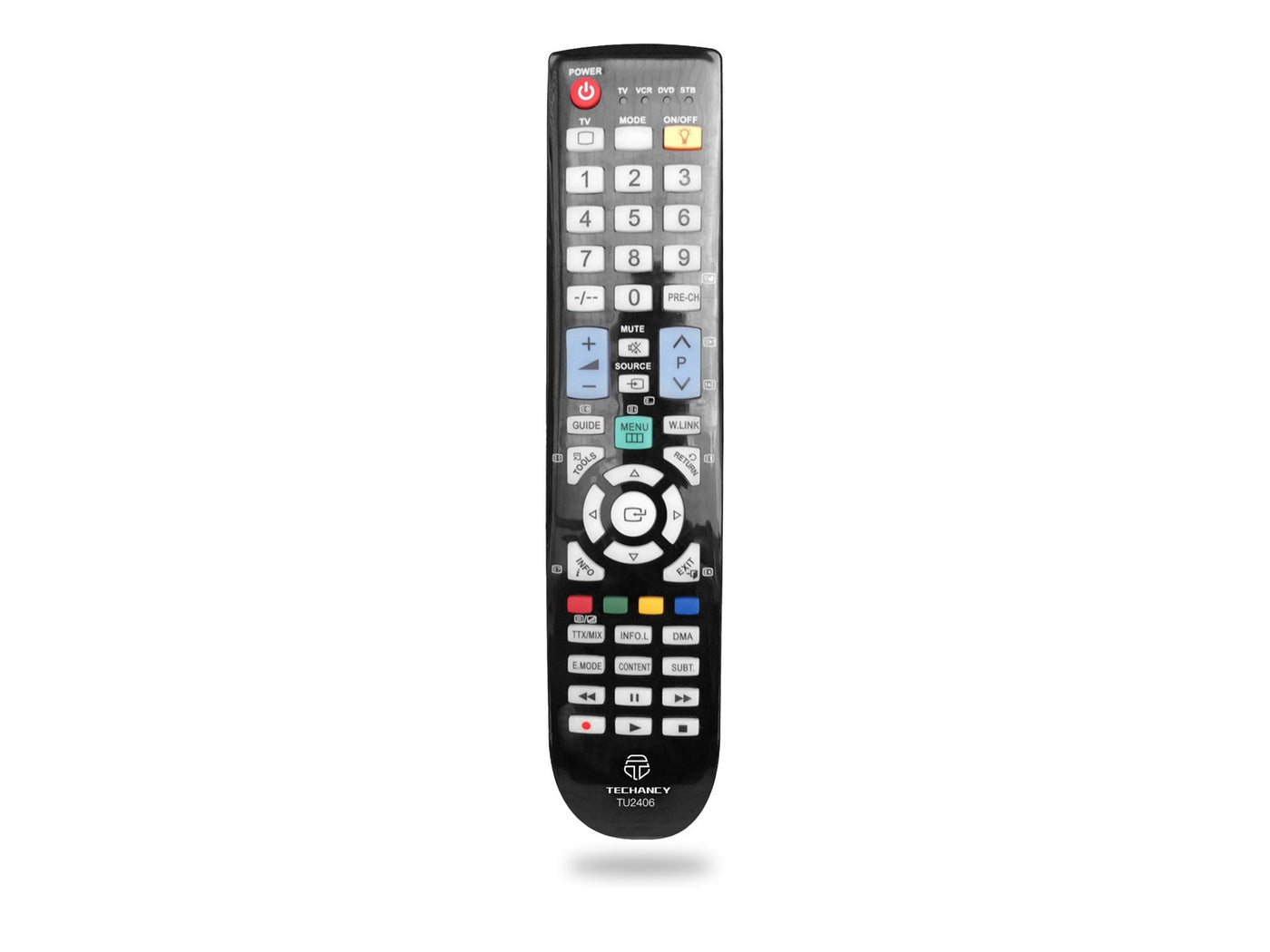 Fekete Techancy TU2406 távirányító Samsung televíziókhoz