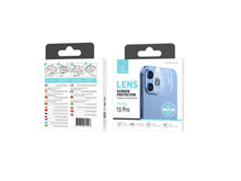 Átlátszó Techancy kameralencse-védő iPhone 15 Pro készülékhez