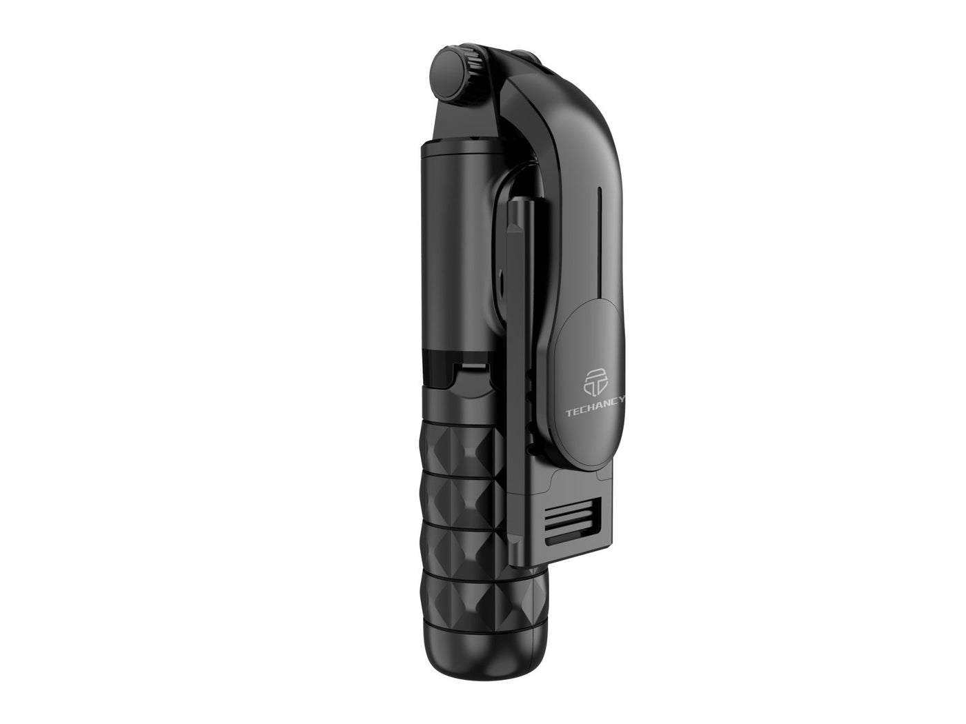 Fekete Techancy TR6416 mini selfie bot Bluetooth távirányítóval