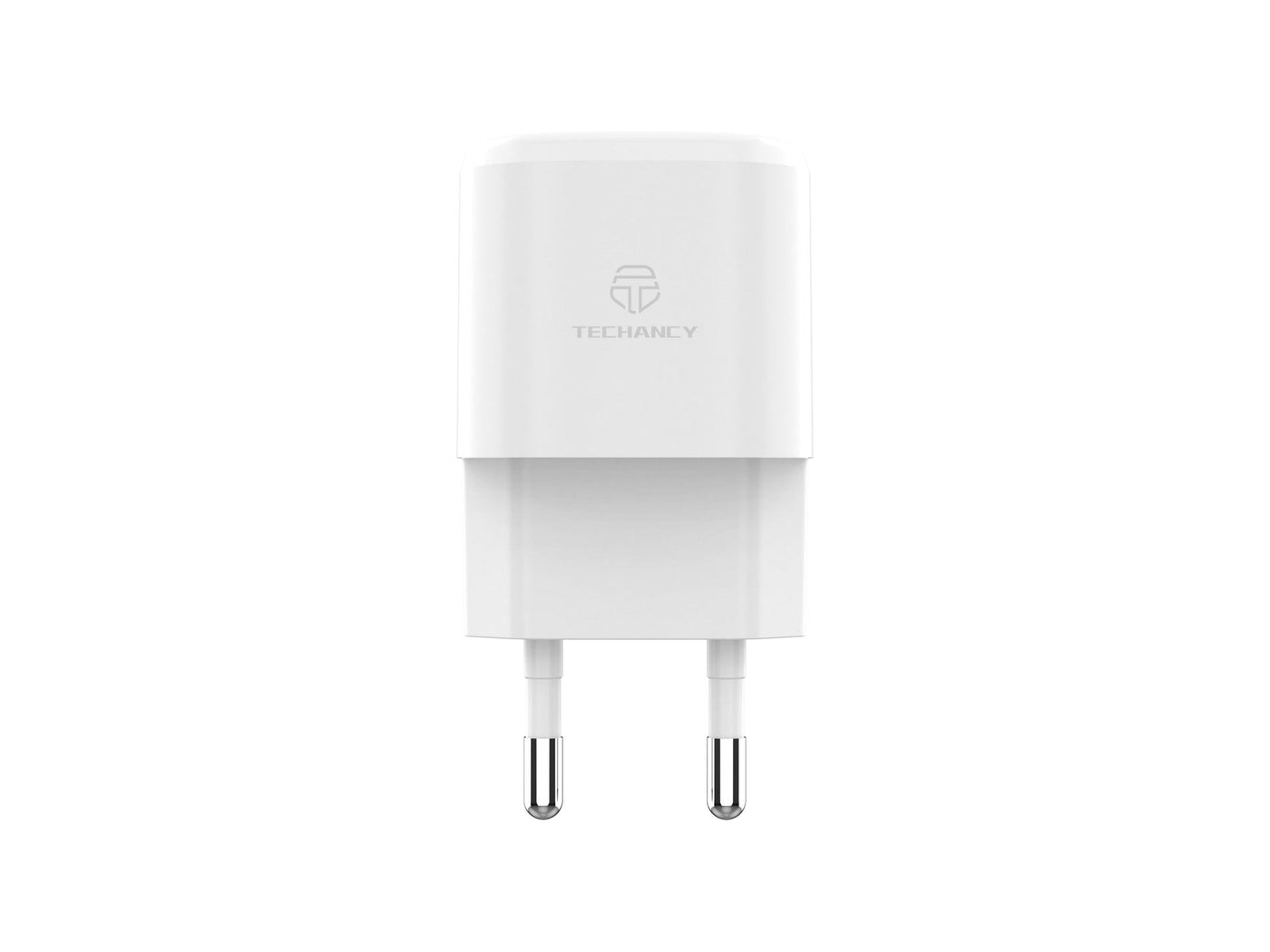 Fehér Techancy USB-C PD töltőadapter