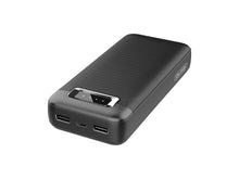 Techancy Power Bank 20000mAh TF2805 12W com USB-C e 2 USB, Indicador LED, Compativel com Telemoveis e Tablets, Preto-1