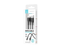 Fekete Techancy USB-A–Lightning kábel