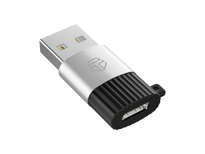 Techancy KK2101 fekete USB-A–USB-C OTG adapter