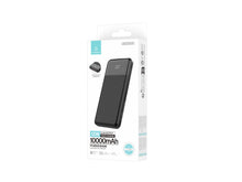 Fekete Techancy TF2785 power bank LED kijelzővel