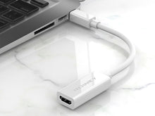 Fehér Techancy Mini DP–HDTV adapter