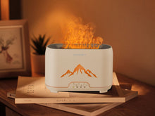 Fehér Techancy Flame LD3915 LED aromadiffúzor
