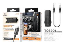 Fekete Techancy TQ5901 Bluetooth adapter
