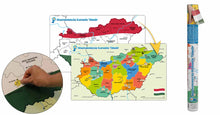 Magyarország kaparós térkép-2