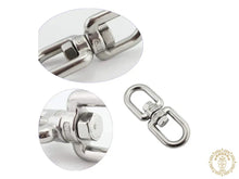 Chair hammock suspension kit with stainless steel fixing hardware