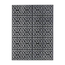 Kültéri szőnyeg, 2 oldalas, 180 x 120 cm, szürke-0