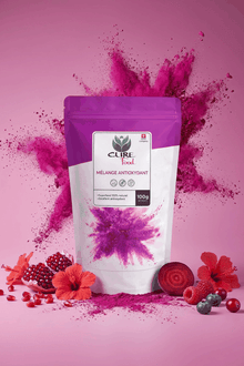 Beauty and wellness superfood routine pack with four natural blends