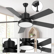 Mennyezeti ventilátor világítással és távirányítóval-2
