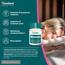 Himalaya Menosan menopause support tablets in a 60 tablet pack