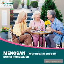 Himalaya Menosan menopause support tablets in a 60 tablet pack
