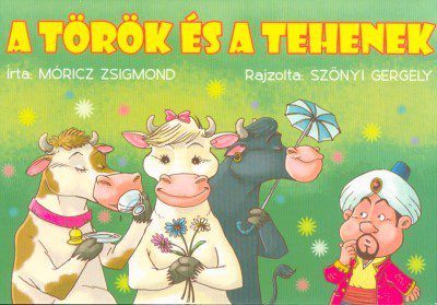 A török és a tehenek zöld borítós könyv