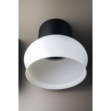 Nava Onyx Ivory 3D printed pendant light with black and ivory design