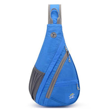 Fekete nylon sling táska