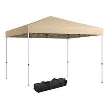 Pavilon hátfallal, zsebekkel 3x3x2,8 m, bézs-1