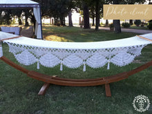 Tipitapa natural cotton spreader bar hammock handcrafted in Nicaragua