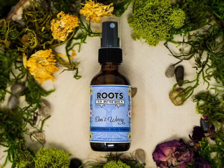 Don’t Worry herbal magnesium spray bottle