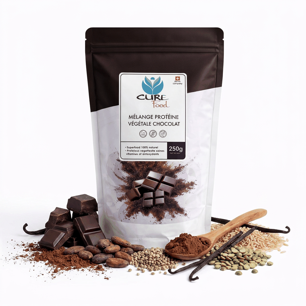 Chocolate plant protein blend 250 g pack