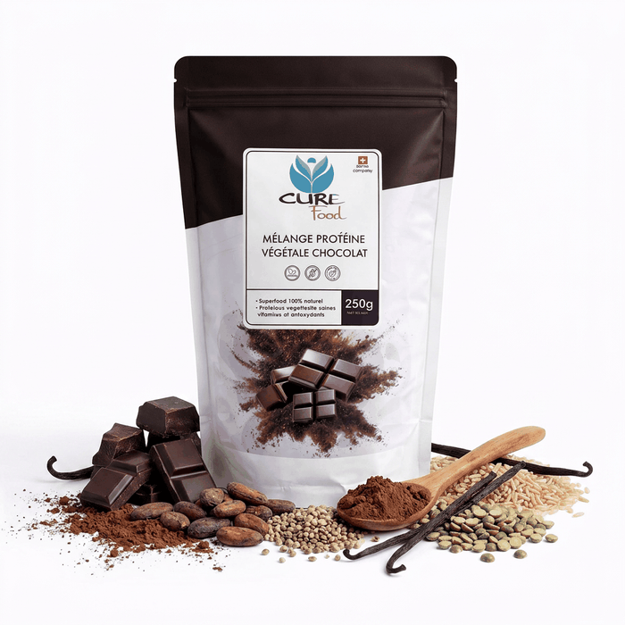 Chocolate plant protein blend 250 g pack
