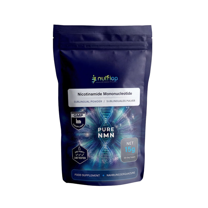 Nutriop® Pure NMN Sublingual Powder - Direct NAD+ Precursor (15g)-0