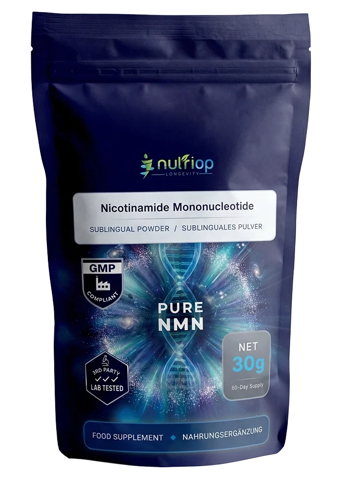 Nutriop® Pure NMN Sublingual Powder - Direct NAD+ Precursor (30g)-0