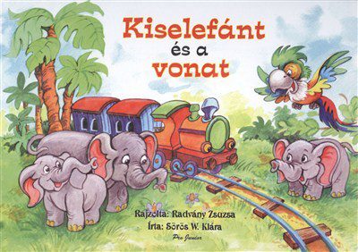 Kiselefánt és a vonat leporelló képeskönyv