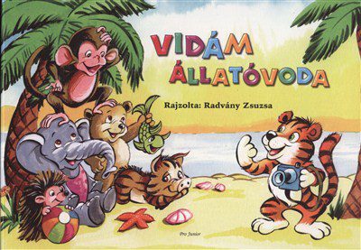 Vidám állatóvoda leporelló könyv