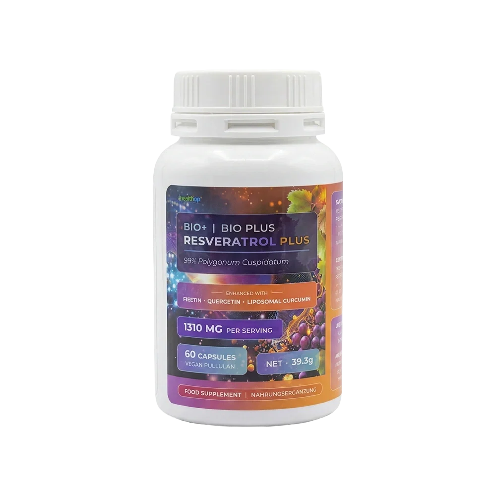 Nutriop® Resveratrol PLUS - Advanced Senolytic & Polyphenol Stack (60 Capsules)-0