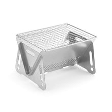 Összecsukható hordozható rozsdamentes acél BBQ grill