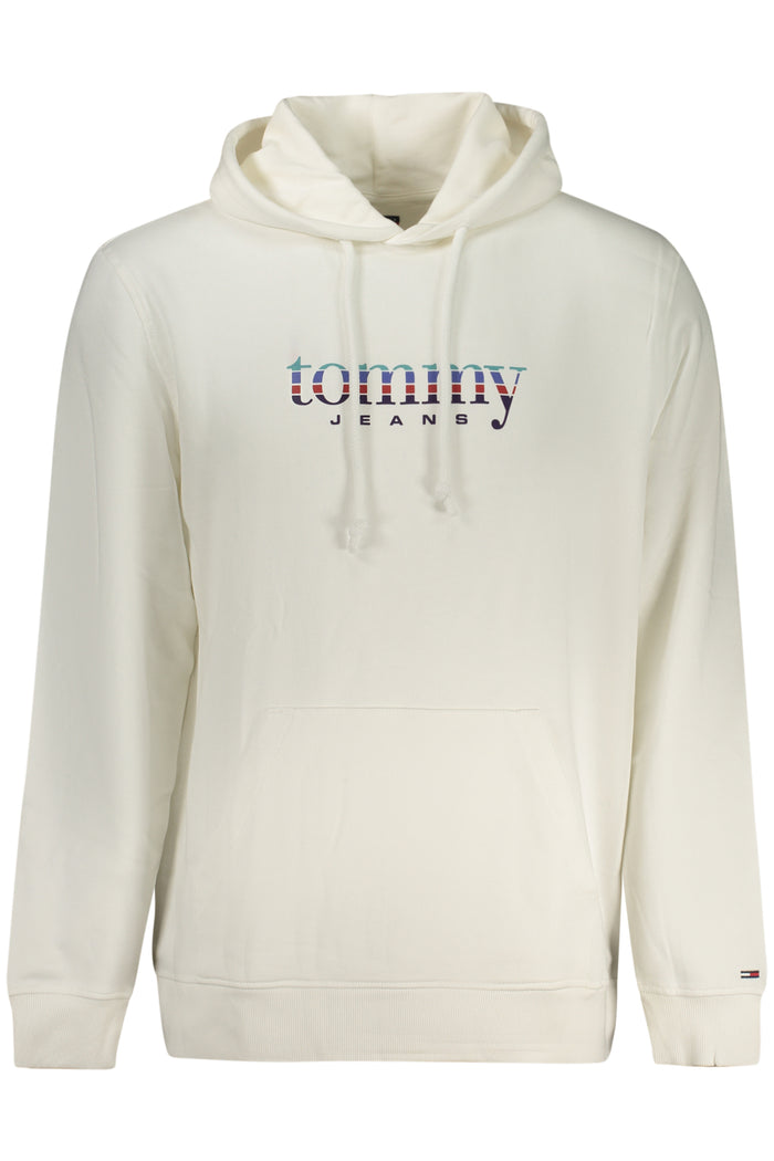 Fehér Tommy Hilfiger férfi cipzáras kapucnis pulóver
