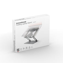 Szürke összecsukható, állítható laptopállvány
