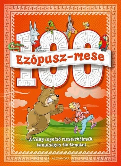 100 Ezópusz-mese új kiadású keménytáblás könyv