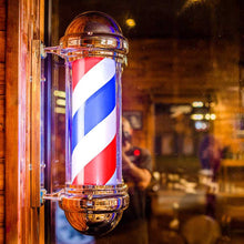 Világító barber shop cégér-1
