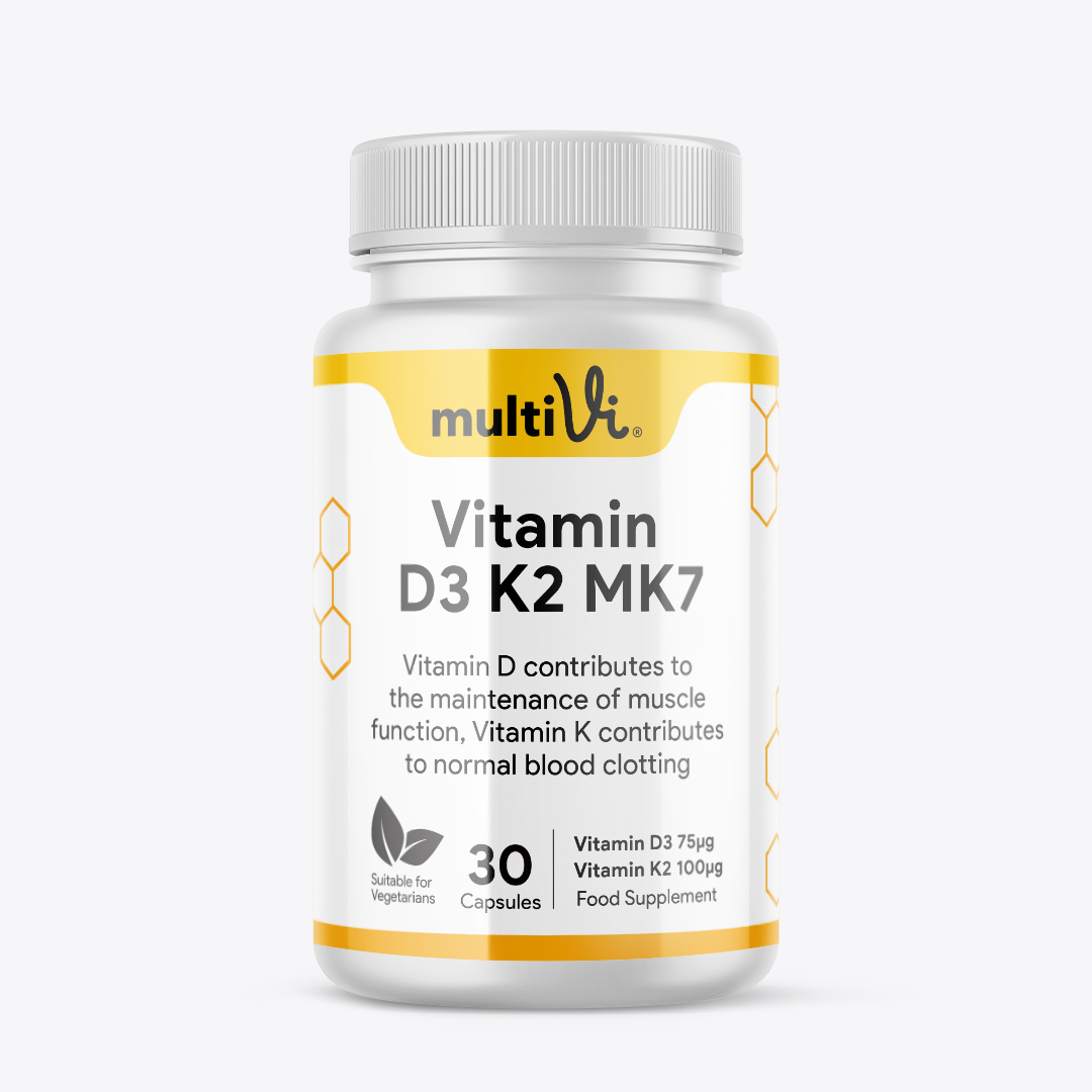 Vitamin D3 3000 IU + K2 MK-7 Supplement-0