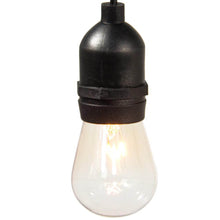 Vízálló dekor égősor, 15 db E27 LED lámpával, 14,6 m, melegfehér-2